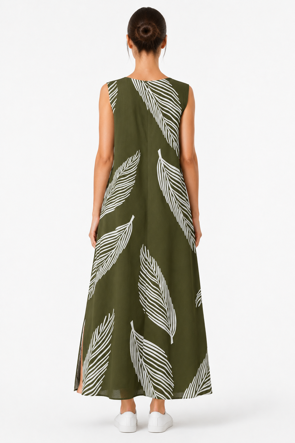 Sommerkleid Damen – Leicht, Bedruckt & mit V-Ausschnitt