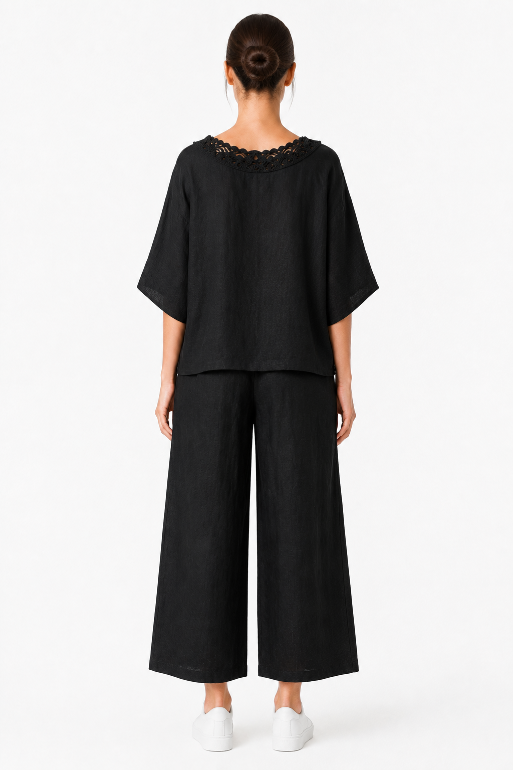 Damen Zweiteiler Set Casual – Lockerer Rundhals Look für Alltag & Sommer